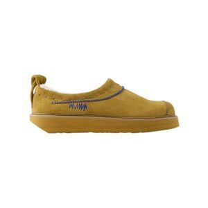 Slides Slip On - Ader Error - Leather - Camel